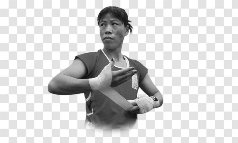 Mary Kom Commonwealth Games Boxing In India 2012 Summer Olympics - Silhouette Transparent PNG