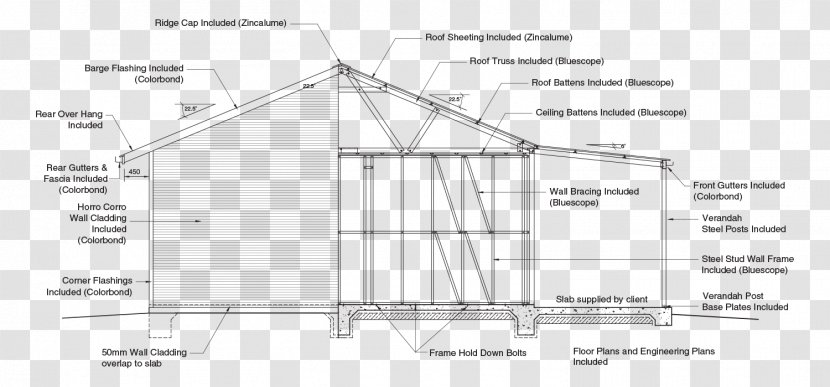 Line Angle - Area - Double Storey Building Transparent PNG