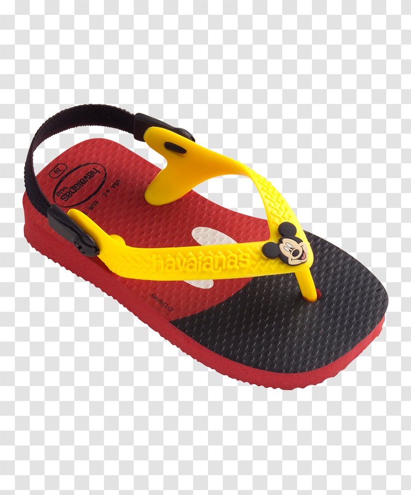Flip-flops Slipper Shoe Child Sandal - Orange Transparent PNG