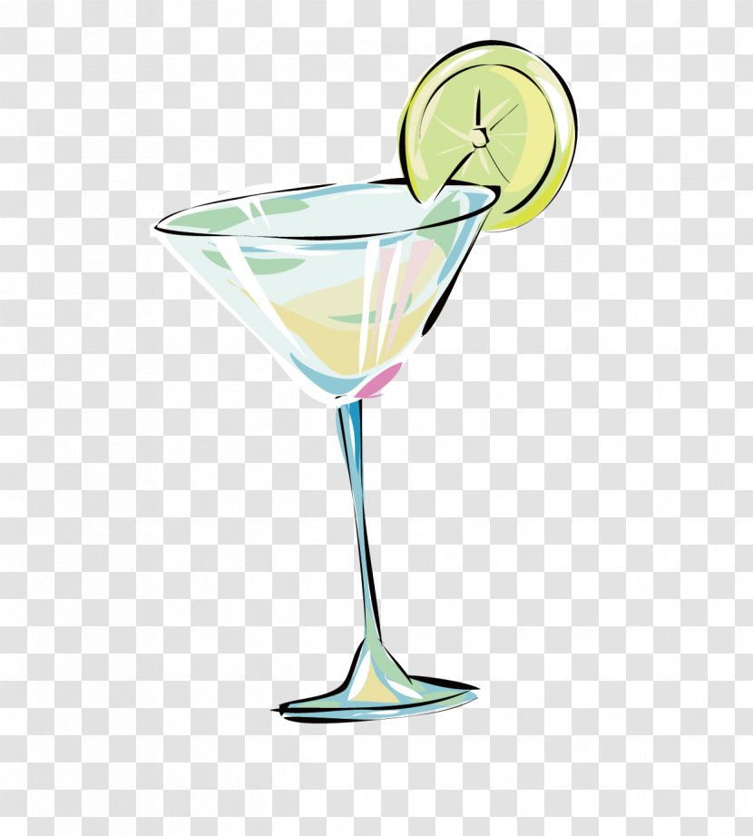 Cocktail Garnish Juice Wine - Cartoon - Vector Material Cocktails Transparent PNG