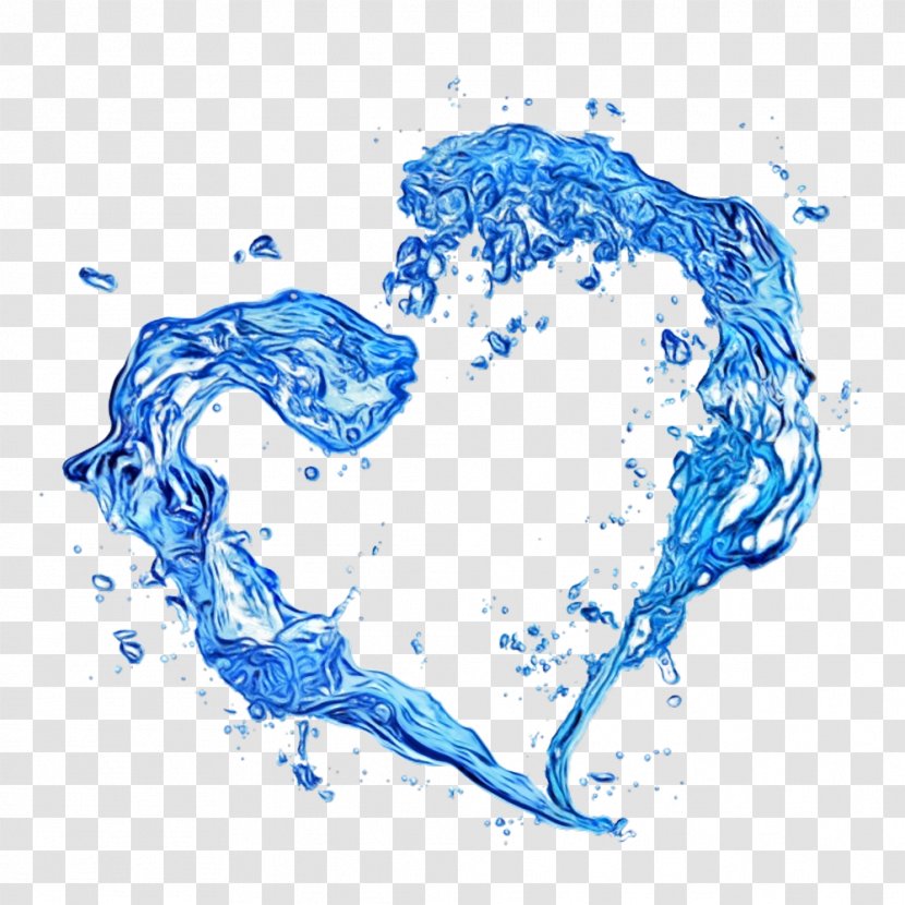 Water - Wet Ink Transparent PNG