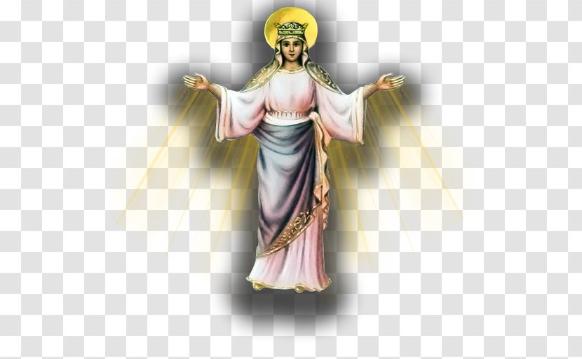 Costume Design Religion Mediatrix Figurine Grace In Christianity - Banco Pastor Transparent PNG