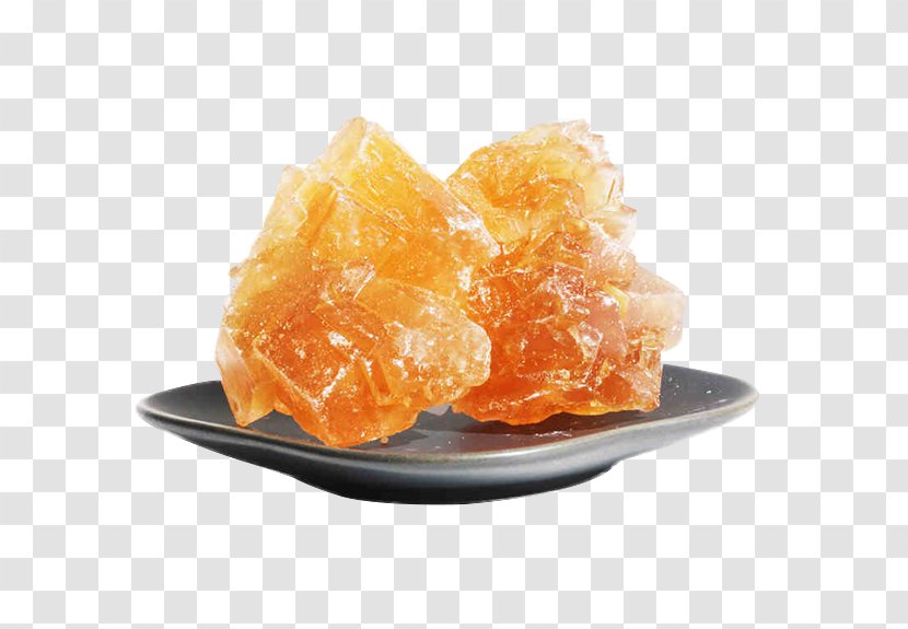 Rock Candy Sugar Yellow Food - Polycrystalline Transparent PNG