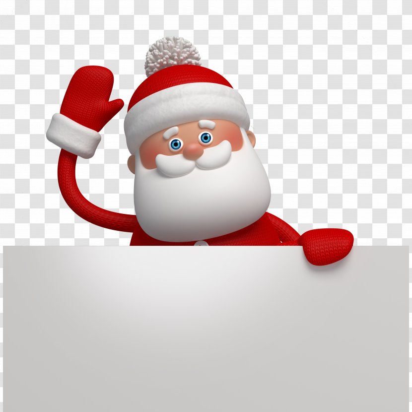 Ded Moroz New Year Holiday Ansichtkaart Christmas - Grandfather - Lovely Cartoon Santa Claus Transparent PNG