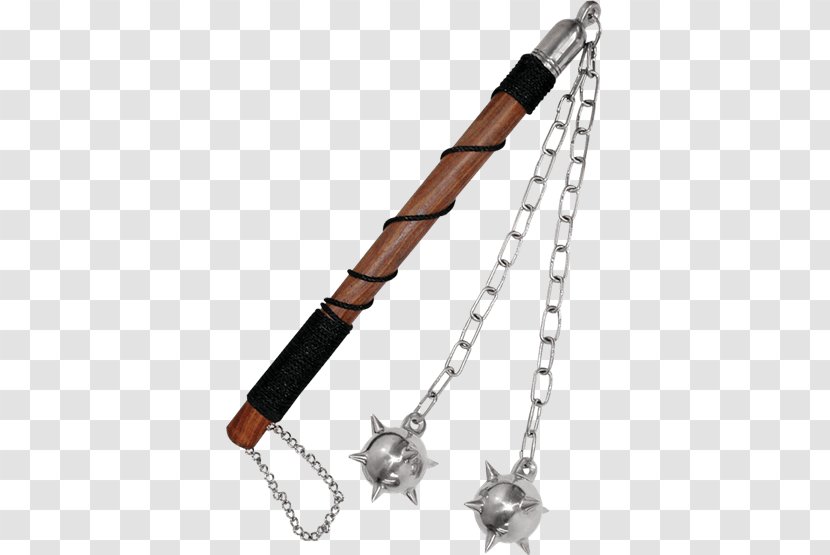 Middle Ages Flail Weapon Club Mace Transparent PNG