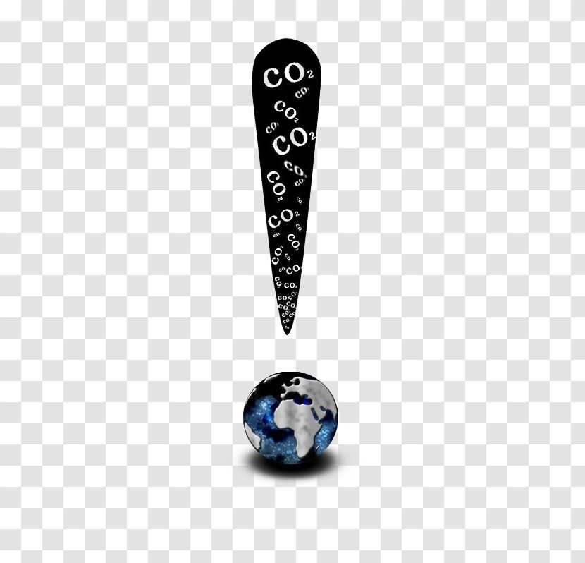 Earth Exclamation Mark 3D Computer Graphics - Question - Black Point Transparent PNG