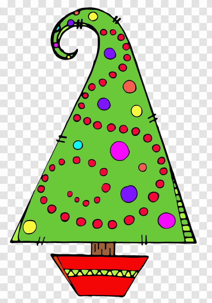 Christmas Tree Party Hat Ornament Clip Art Transparent PNG