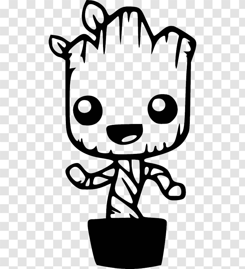 Baby Groot Rocket Raccoon Coloring Book Drawing - Heart Transparent PNG