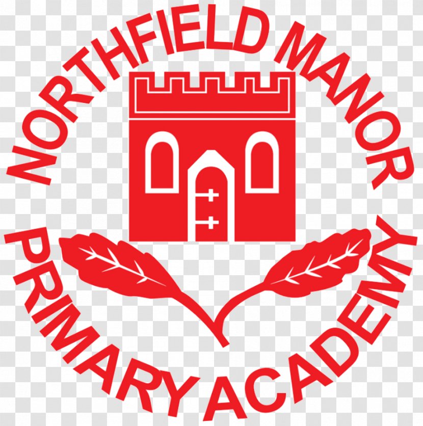 Northfield Manor Primary Academy National School Brand - Logo - Red Silk Press Transparent PNG