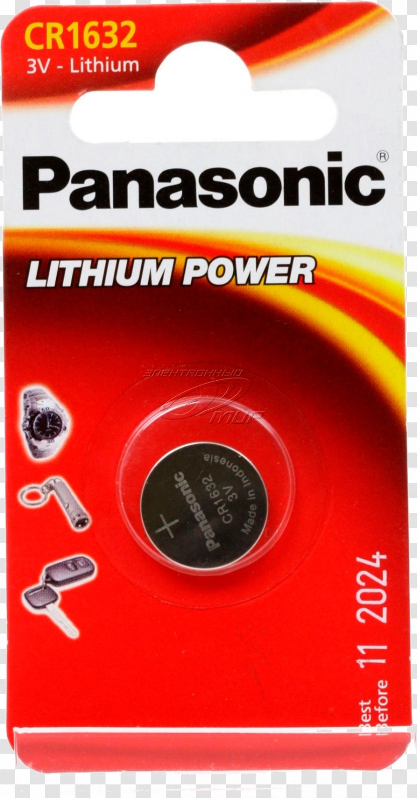 Button Cell Panasonic Electric Battery AAA - Lithium - Zap Transparent PNG