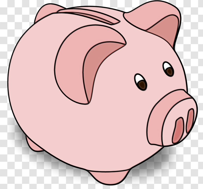 Piggy Bank - Livestock - Fawn Saving Transparent PNG