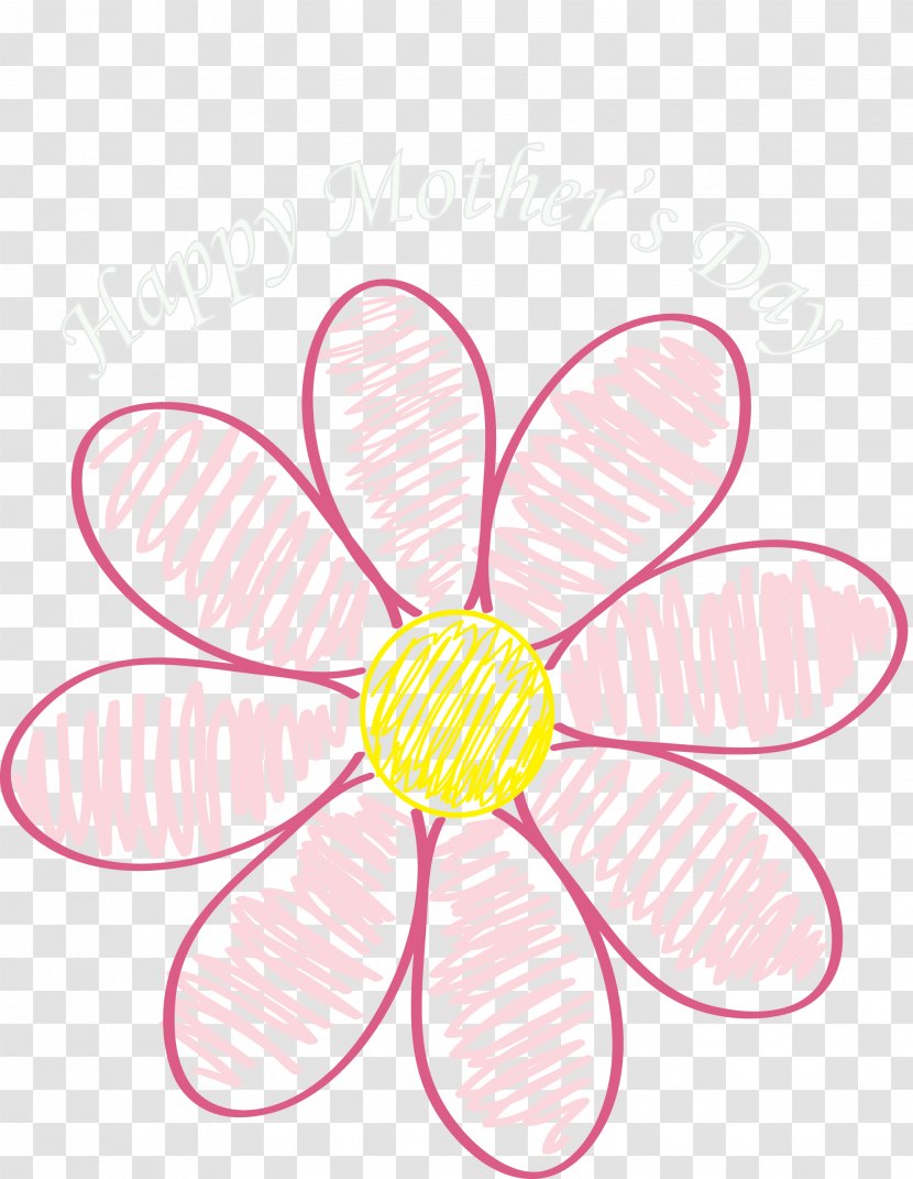Petal Cut Flowers Line Clip Art Transparent PNG
