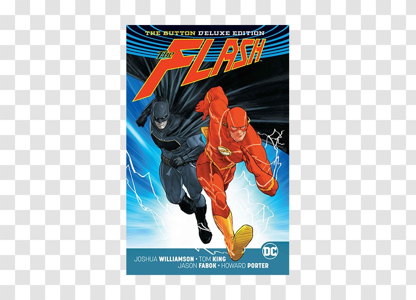 Batman/Flash: The Button Deluxe Edition Flash Eobard Thawne - Toy - Batman Transparent PNG