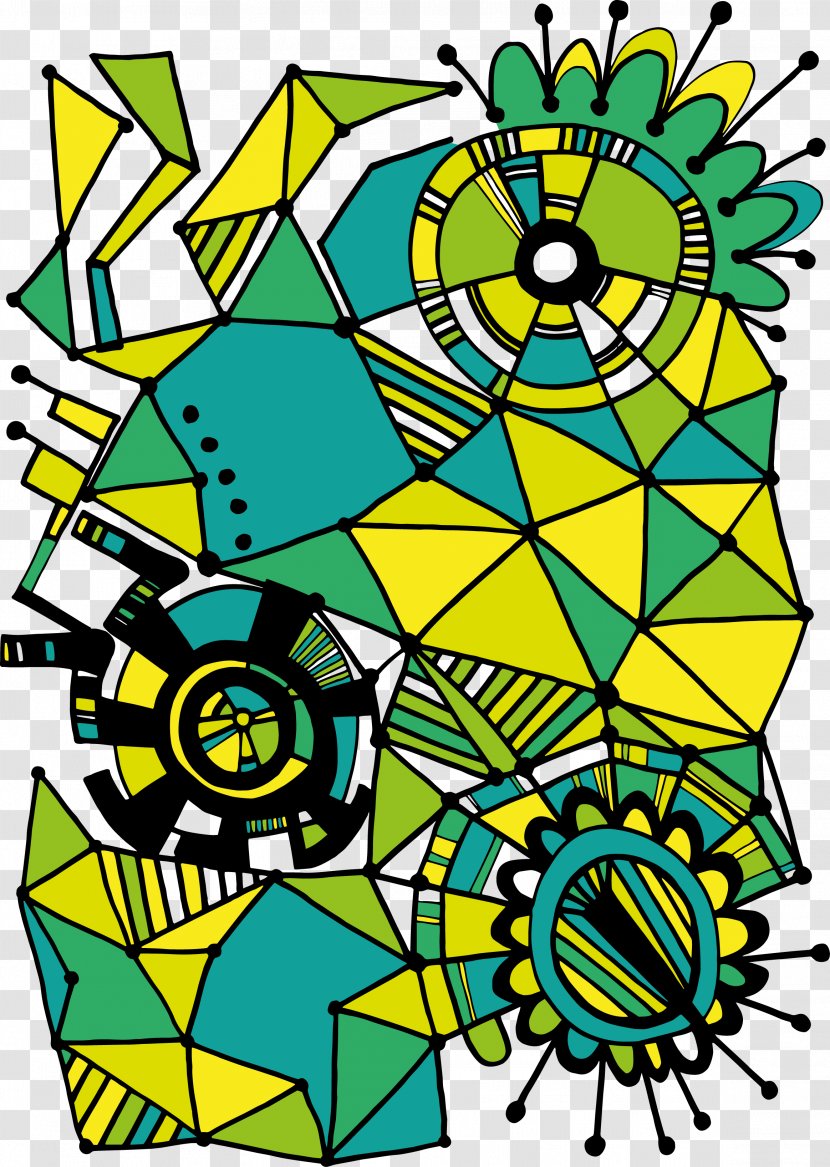 Doodle Art Pattern - Area - Geometric Cover Transparent PNG