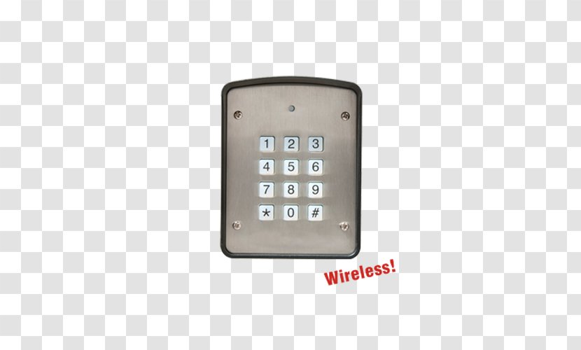 Light Keypad Gate Garage Door Openers Wireless - Strobe Transparent PNG