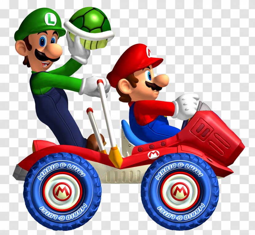 Mario Kart: Double Dash Bros. & Luigi: Superstar Saga Super Kart - Figurine - Donkey Kong Transparent PNG
