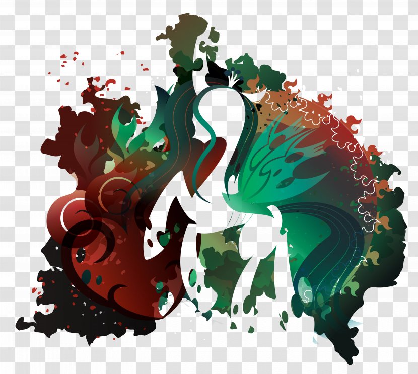 Rarity DeviantArt Silhouette - Horse Like Mammal - Abstract Background Transparent PNG