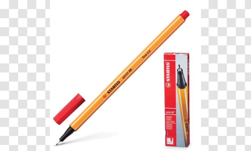 Technical Pen Stabilo Point 88 Marker Staedtler Transparent PNG
