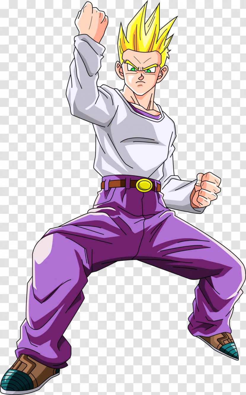 Goten Trunks Gohan Goku Dragon Ball Heroes - Cartoon Transparent PNG