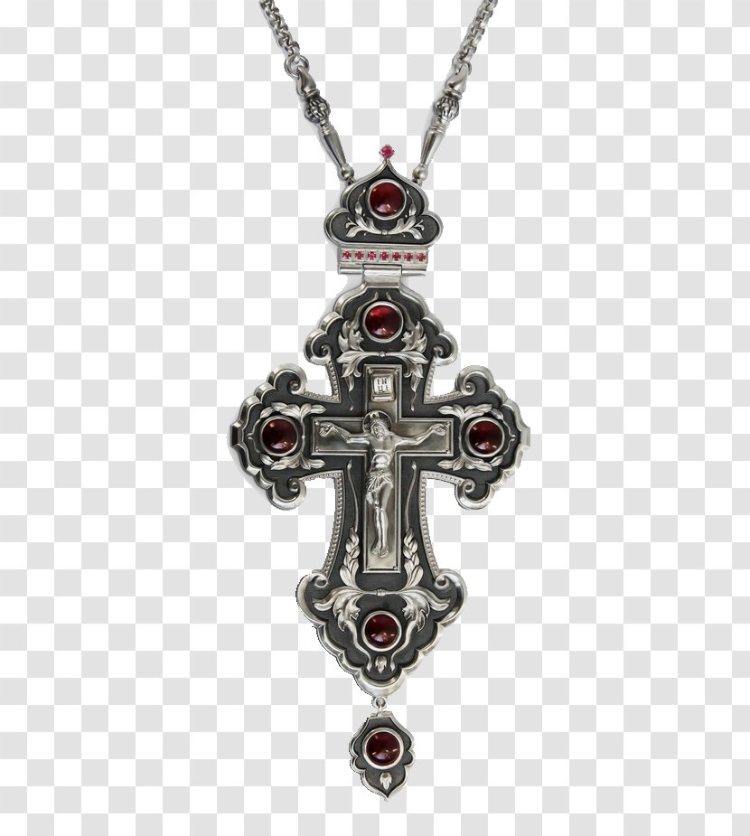 Pectoral Cross Locket Charms & Pendants Necklace - Silver Transparent PNG
