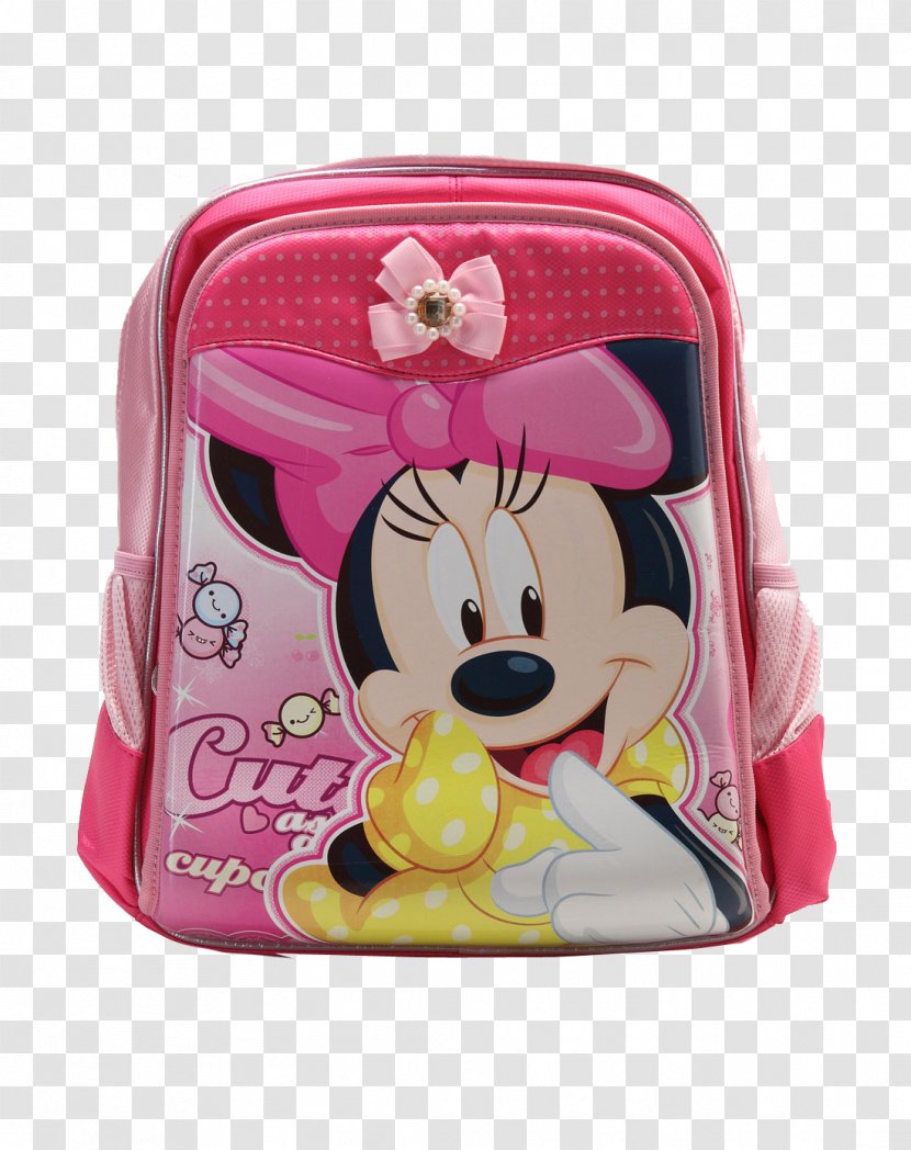 Mickey Mouse Computer Cartoon - Drawing - Schoolbags Transparent PNG