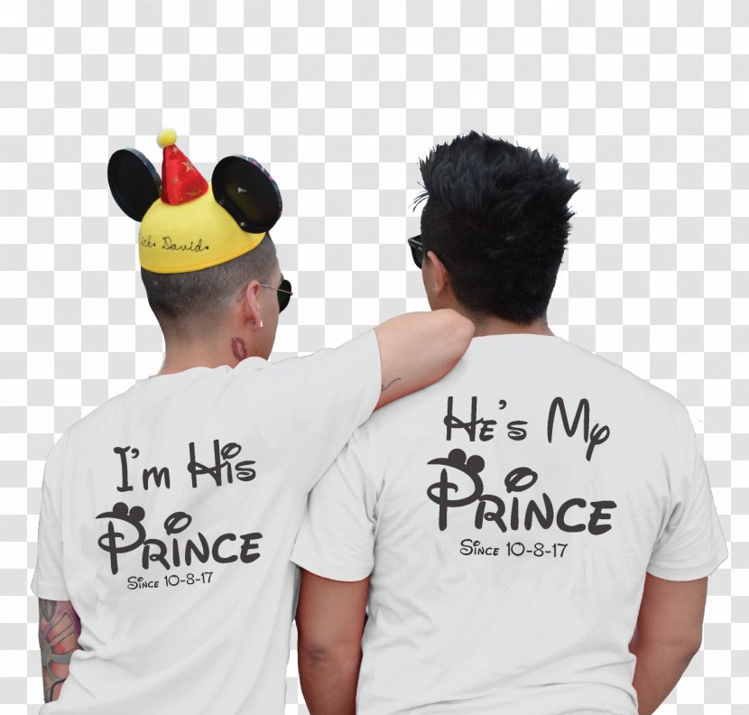 T-shirt Sweater Hoodie Sleeve - Disney Princess - Married Gays Transparent PNG