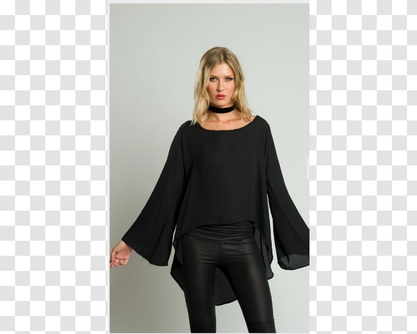 Sleeve Shoulder Poncho Blouse - Sissy Transparent PNG