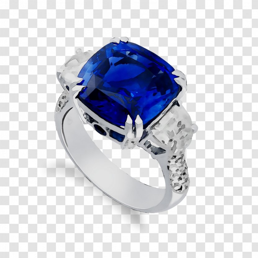 Sapphire Ring Body Jewellery Diamond - Wedding Ceremony Supply - Blue Transparent PNG
