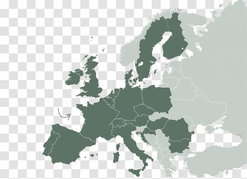 European Union Wall Decal Sticker - Map - Kebab Wrap Transparent PNG