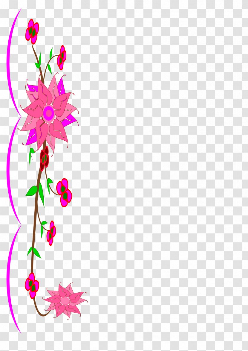 Flower Floral Design Clip Art - Plant - Blank Flowers Cliparts Transparent PNG