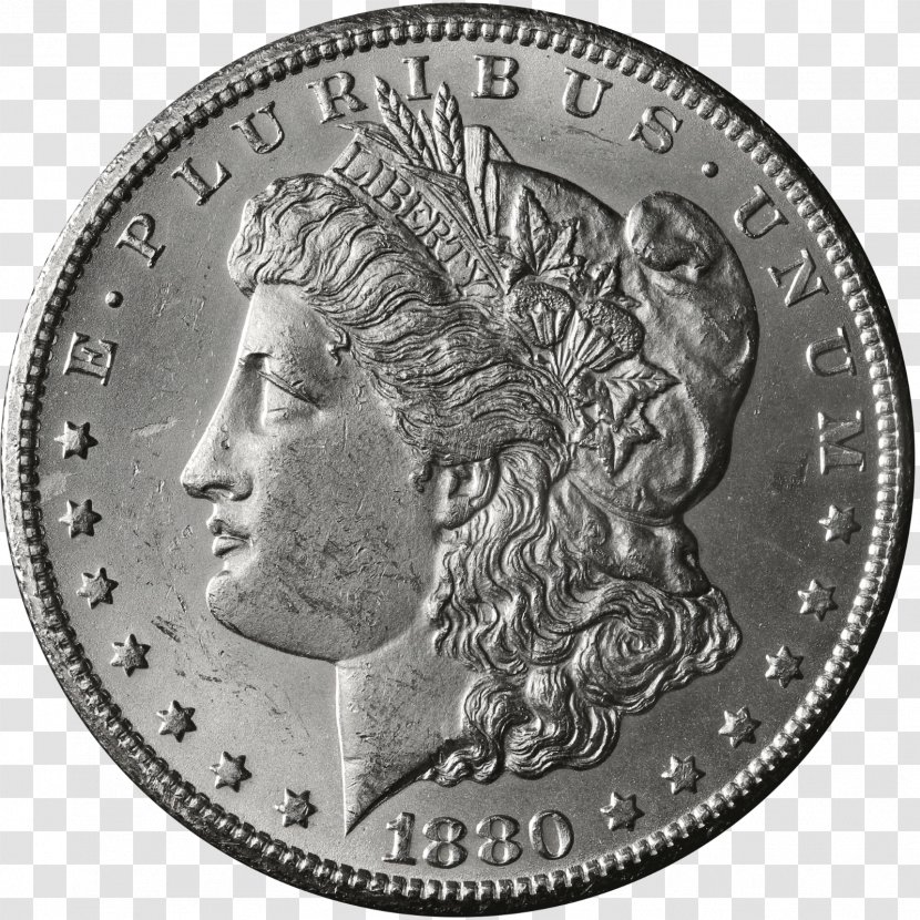 Dollar Coin Morgan United States Quarter - History Transparent PNG