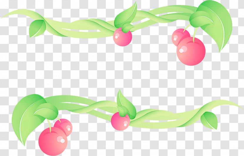 Pink Plant Leaf Flower Fruit Transparent PNG