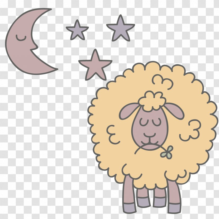 Sheep Goat Image Drawing - Designer - Need Sleep Transparent PNG