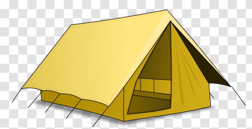 Tent Camping Clip Art - Roof - Camper Transparent PNG
