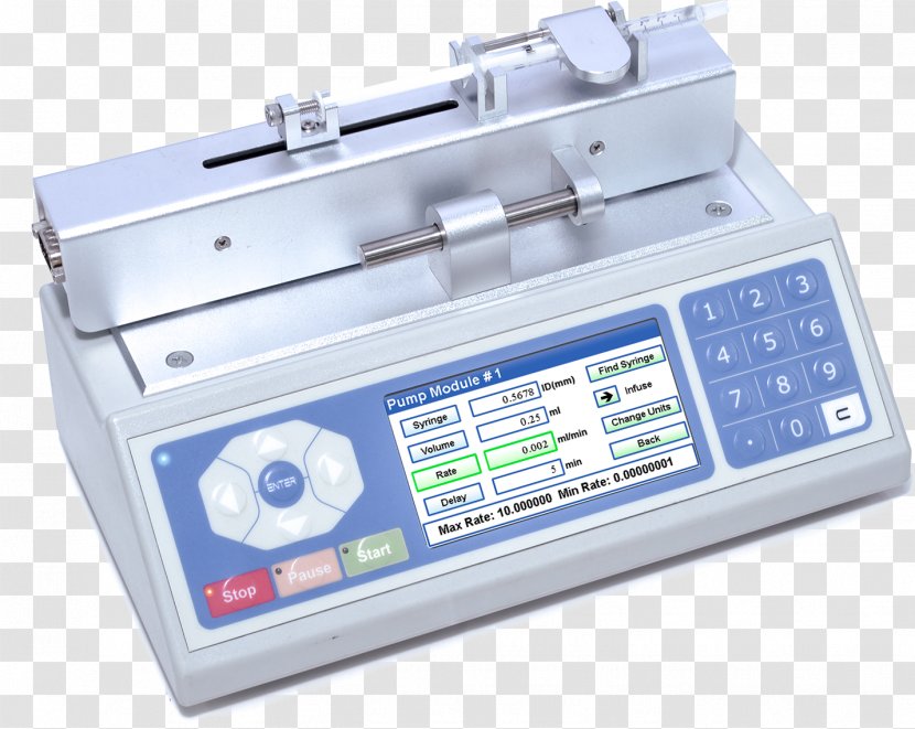 Measuring Scales Medical Equipment Syringe Driver - Weighing Scale - Pump Transparent PNG