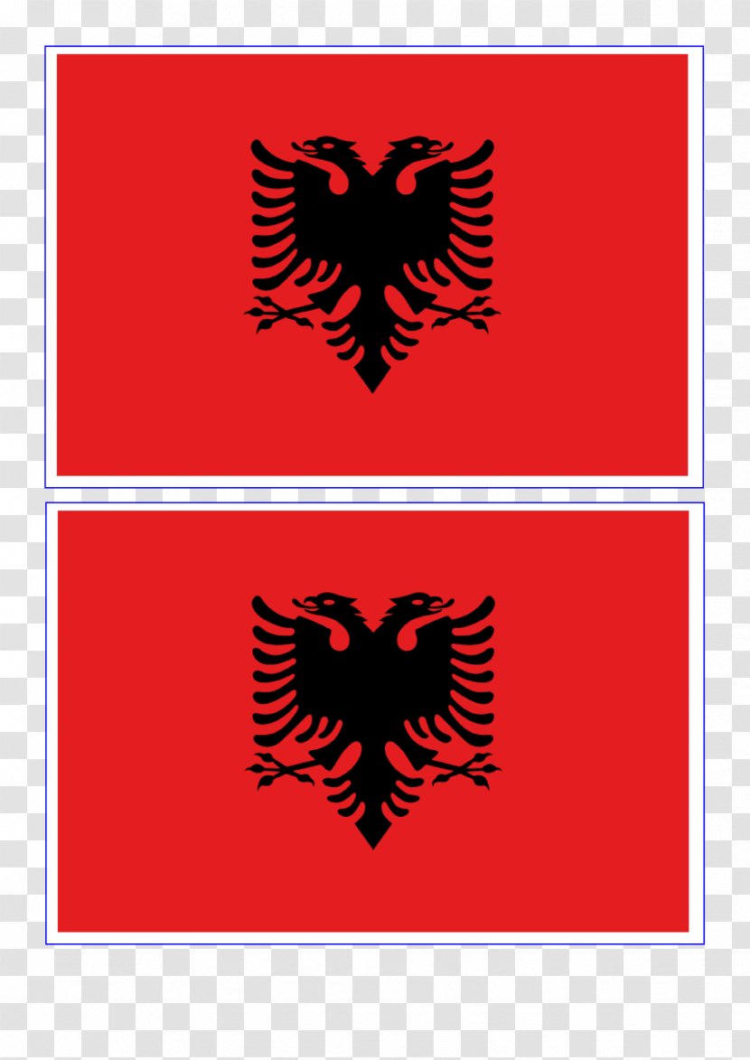 Flag Of Albania Germany Drawing - Logo Transparent PNG