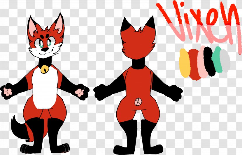 Cat And Dog Cartoon - Character - Mascot Fox Transparent PNG