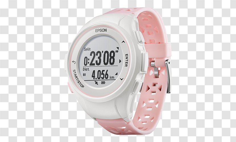 GPS Navigation Systems エプソン WristableGPS Q-10 Epson Watch Global Positioning System - Pedometer - Accessory Transparent PNG