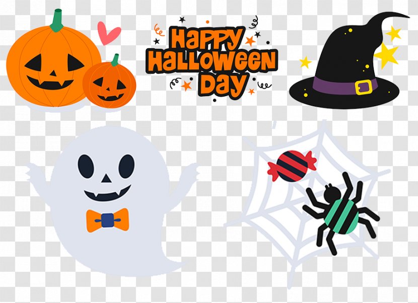 Halloween Paper Animation Pattern - Text - Cartoon Patterns Transparent PNG