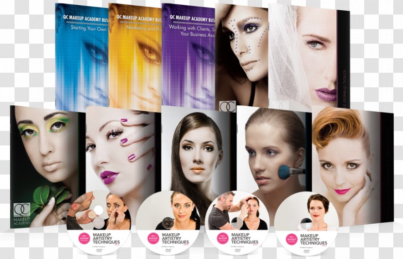 Hair Coloring Eyelash Make-up Artist Cosmetics Eye Shadow - Photomontage - Korean Semi-permanent Transparent PNG