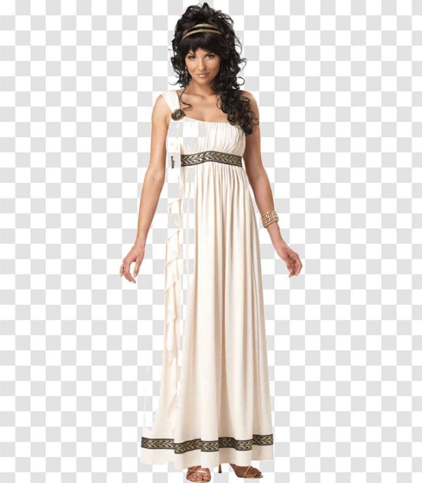 Toga Party Ancient Rome Hera Greek Mythology - Cocktail Dress - Woman Transparent PNG