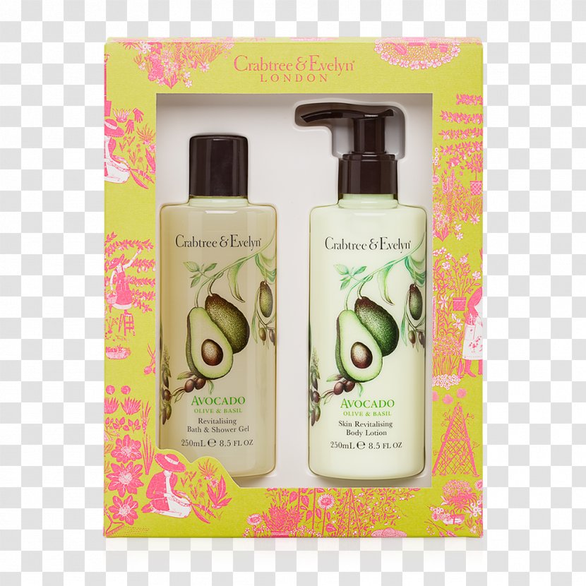 Lotion Avocado Shower Gel Basil Crabtree & Evelyn - Skin Care Transparent PNG