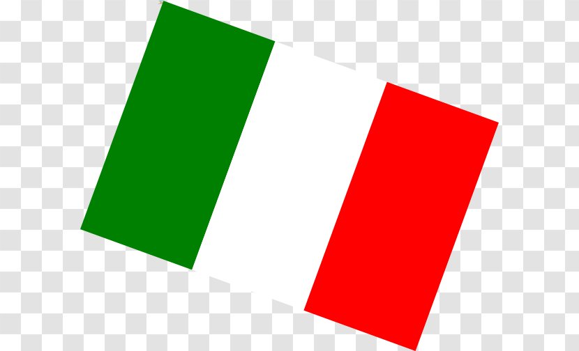 Flag Of Italy Italian Cuisine Clip Art - Text Transparent PNG