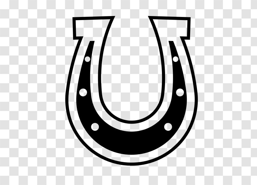 Font Text Horseshoe Horse Supplies Horseshoes - Games - Number Blackandwhite Transparent PNG