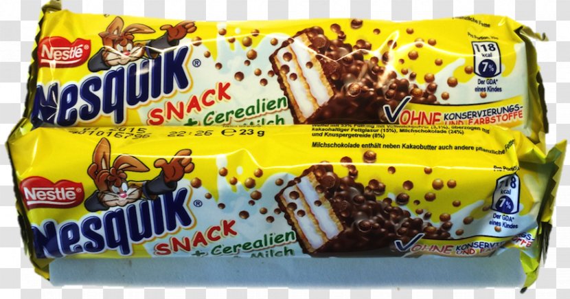 Milk Breakfast Cereal Chocolate Bar Nesquik Calorie Transparent PNG