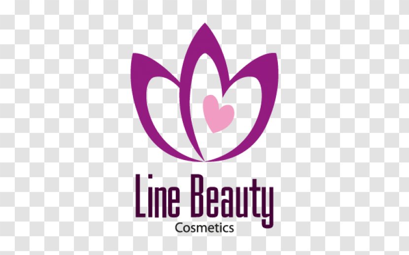 Logo Cosmetics Beauty Parlour Cdr - Magenta Transparent PNG