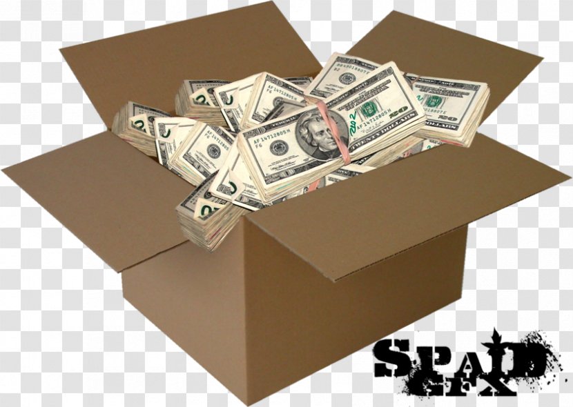 Money Box YouTube Social Media - Frame - Spill Out Transparent PNG