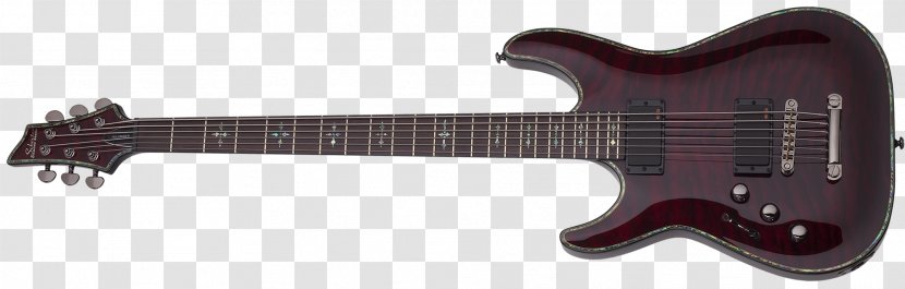 Schecter C-1 Hellraiser FR Guitar Research Electric - Bass Transparent PNG