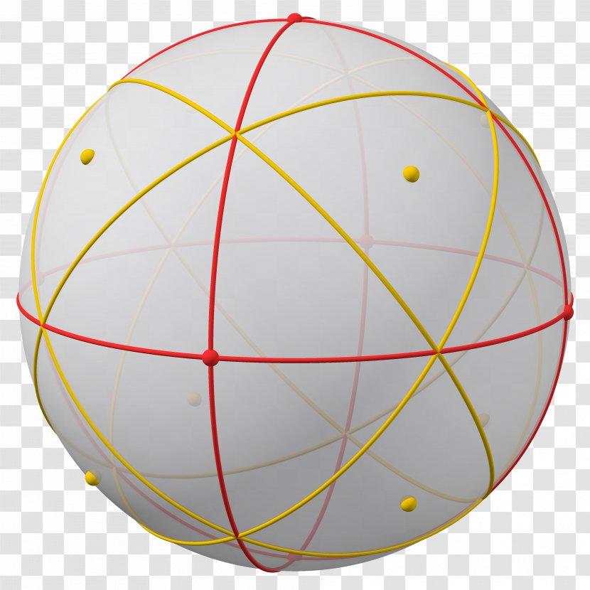 Sphere Point Angle Yellow Ball - Football - Cuboctahedron Poster Transparent PNG