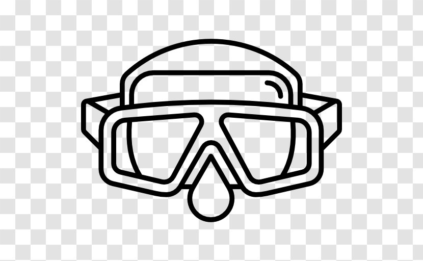 Underwater Diving Goggles & Snorkeling Masks Glasses - Eyewear Transparent PNG